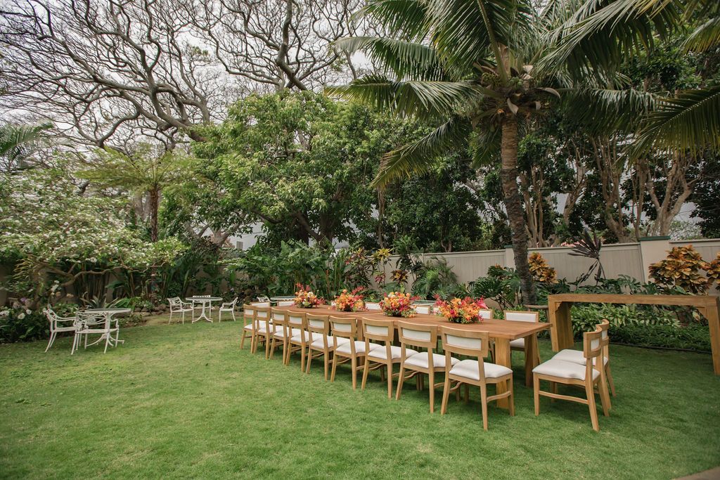 The Historic Wailuku Inn — a private 1924 Maui estate with garden gathering spaces